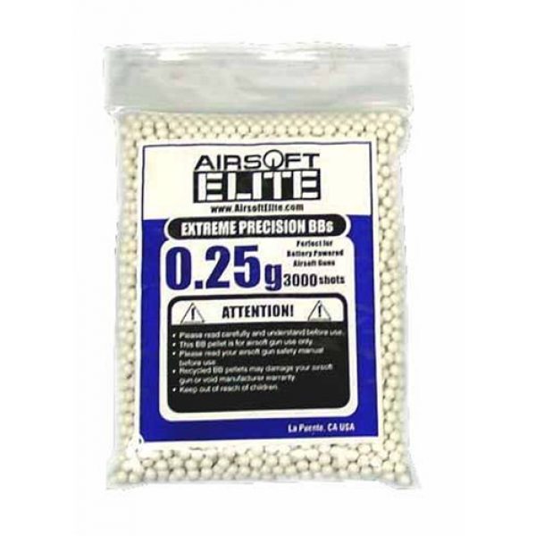 Airsoft Elite Airsoft BB 1 Airsoft Elite 6mm 0.25g BB 3000 Bag