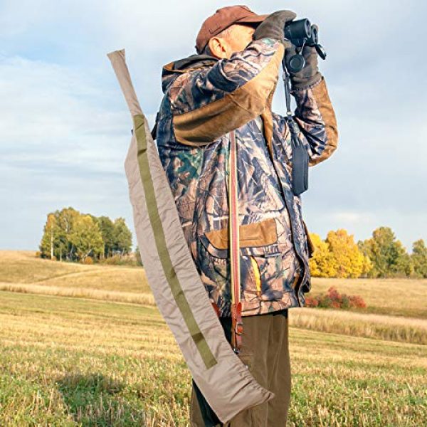 Coolrunner Rifle Case 6 Coolrunner Fast Case Gun Cover, Gun Covers for Rifles and Shotguns, Ultralight and Quick Access Design for Outdoor, Range, Shooting and Hunting, Packable Sleeve Guns 40"-55" in Length