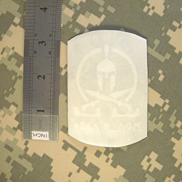 LEGEEON Airsoft Morale Patch 5 LEGEEON Spartan Molon Labe Tactical Morale Army Milspec Embroidered Sew Iron on Patch