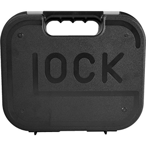 Glock Pistol Case 1 Glock Single Handgun Lockable Hard Black Pistol Case