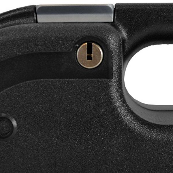 Glock Pistol Case 3 Glock Single Handgun Lockable Hard Black Pistol Case