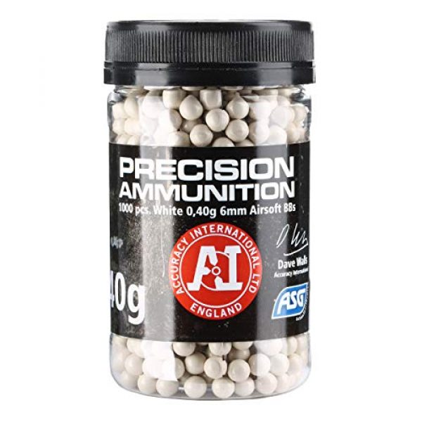 ASG Airsoft BB 2 ASG 040G BB Bottle 1000 Count White