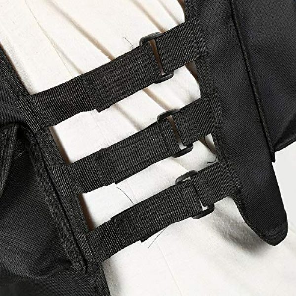 Aufee Airsoft Tactical Vest 6 Child Vest, 4 Colors Nylon CS Game Armor Vest Solid and Wear Resistant,with Side Hook and Loop Straps,Suitable for Children at Age of 8-14