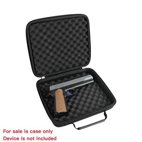 Hermitshell Pistol Case 3 Hermitshell case fits Pistol Case Up to 8.5-Inch Revolver Barrel