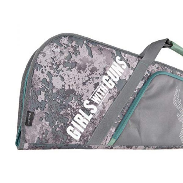 Allen Company Rifle Case 5 Girls with Guns Ten Point Dreams 46 inch Rifle Case by Allen, Shade Camo, Gray and Team