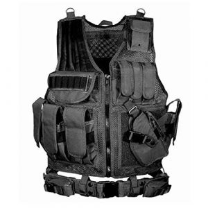 BGJ Airsoft Tactical Vest 2 BGJ Army Tactical Equipment Military Molle Vest Hunting Armor Vest Airsoft Gear Paintball Combat Protective Vest Camping Equipm