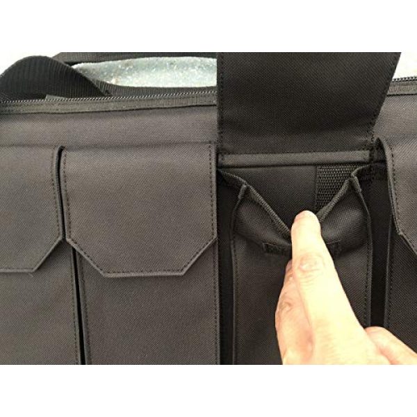 Explorer Cases Rifle Case 7 Explorer American Classic Tactical 28 inch Long Rifle Pistol Gun Bag Firearm Transportation Case w/Shoulder Straps Lockable Zipper