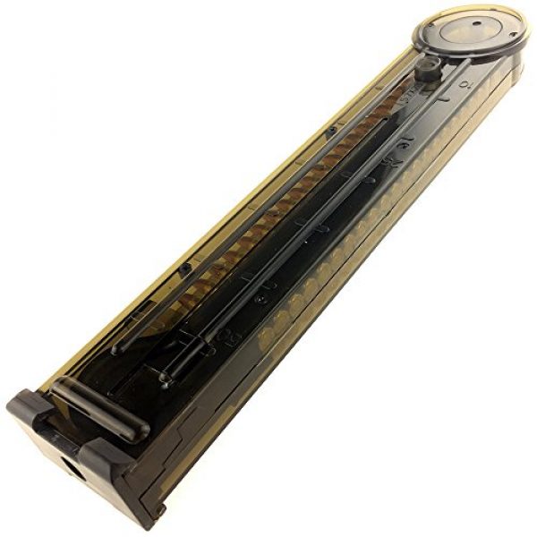 SportPro Airsoft Gun Magazine 6 SportPro Army Force 68 Round Polymer Low Capacity Magazine for AEG P90 Airsoft - Transparent