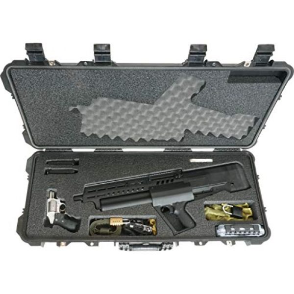 Case Club Rifle Case 3 Case Club IWI Tavor TS12 Shotgun Pre-Cut Waterproof Case with Silica Gel to Help Prevent Gun Rust
