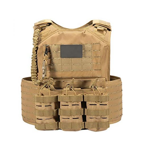 WEQ Airsoft Tactical Vest 2 WEQ CS Tactical Vest Modular Vest Outdoor Sports Camouflage Vest Combat Training Vest