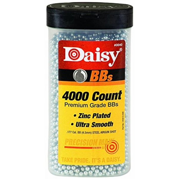 Daisy Air Gun Pellet 1 Daisy Ammunition and CO2 40 4000 ct BB Bottle