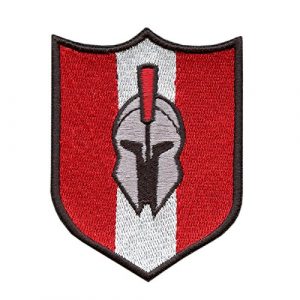 LEGEEON Airsoft Morale Patch 1 LEGEEON Spartan Österreich Flagge Austria Flag Morale Tactical Molon Labe Army Hook&Loop Patch