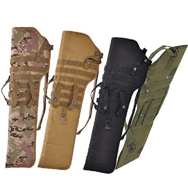 BGJ Rifle Case 4 73cm Gun Shoulder Holster Case Bag Backpack Tactical Rifle Shotgun Assault Scabbard Hunting Carrying Shoulder Holder Airsoft Bag