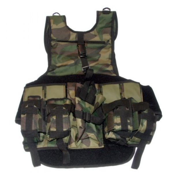 GXG Airsoft Tactical Vest 2 GXG Army Swat Paintball Airsoft Tactical Vest Camo