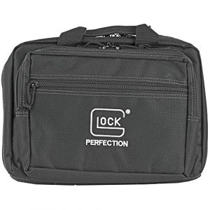 Glock Pistol Case 1 Glock Perfection OEM Double Pistol Range Bag Case 12.5"x 9.5"x 4.5"