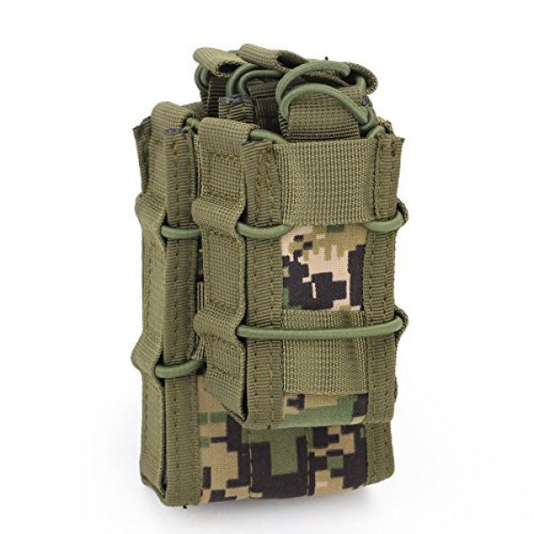 ATAIRSOFT Tactical Pouch 1 ATAIRSOFT Tactical 1000D Nylon Double MAG Pouch for Hunting Wargame Airsoft Molle Magazine Pouch