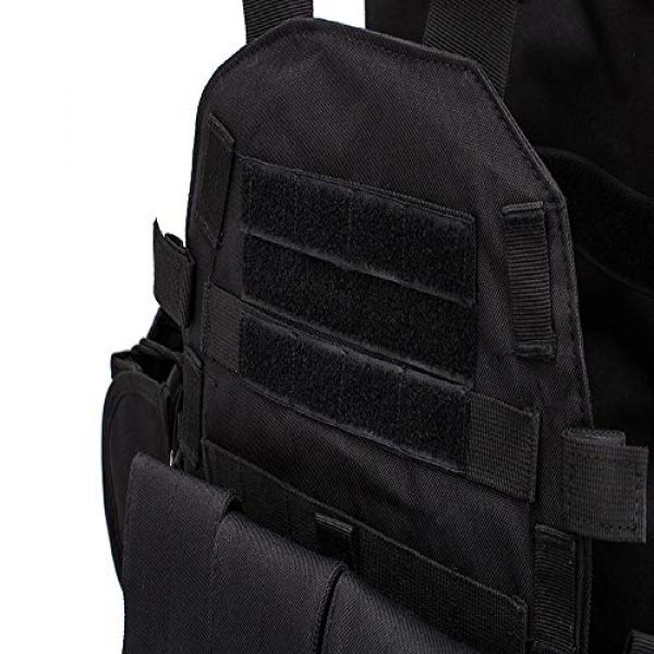 BGJ Airsoft Tactical Vest 7 Hunting Airsoft Multicam Molle Nylon Modular Vest Tactical Combat Black Vests Outdoor 6094 Vests Military Men Clothes Army Vest