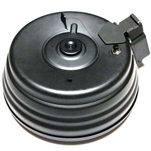 Airsoft Shopping Mall Airsoft Gun Magazine 2 Airsoft Shooting Gear CYMA 2500rd Sound Control Electric Drum Magazine for AK-Series AEG Black