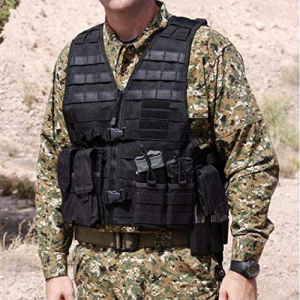 5.11 Airsoft Tactical Vest 6 5.11 LBE Vest Black, Regular