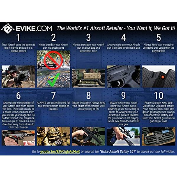 Evike Airsoft Rifle 4 Evike Airsoft - A&K Mk12 SPR Airsoft AEG Sniper Rifle (Model: SPR Mod 1)