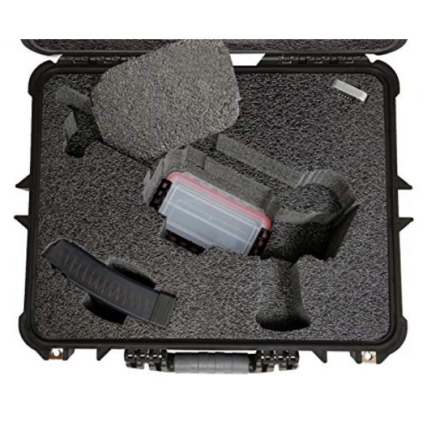 Case Club Pistol Case 3 Case Club CZ Scorpion EVO 3 S1 Pistol & S2 Pre-Cut Waterproof Pistol Case with Silica Gel to Help Prevent Gun Rust (Gen 2)