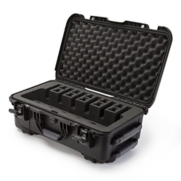Nanuk Pistol Case 1 Nanuk 935 Waterproof Professional Gun Case with Foam Insert for 6UP w/Wheels