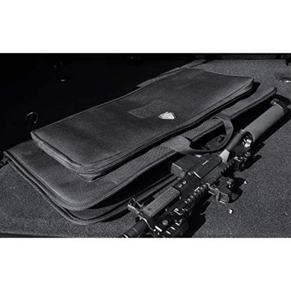 UTG Rifle Case 5 UTG 25" Homeland Security Gun Case, Black