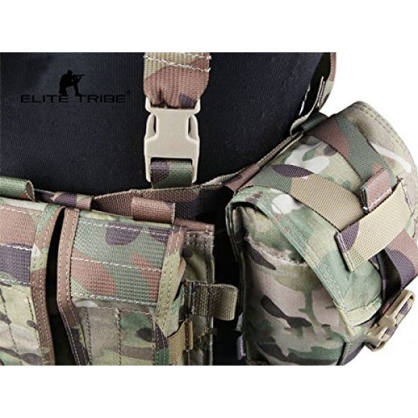 Paintball Equipment Airsoft Tactical Vest 3 Paintball Equipment Emerson Molle System Low Profile Chest Rig Multicam MC