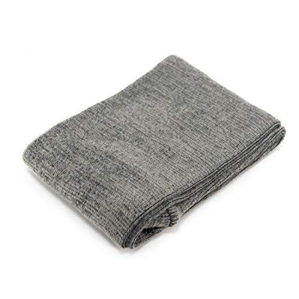 GUGULUZA Rifle Case 4 GUGULUZA Silicone Treated Knit Gun Sock Extra Wide 52/47 x 6 inches,Fits Rifle with Scopes