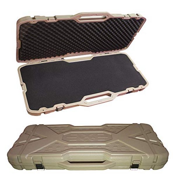 Feng Lian Rifle Case 1 Feng Lian Hard Rifle case Tactical Gun Shell AR Protective Shell, Available Length 36" x 14" x 3.5"with Foam