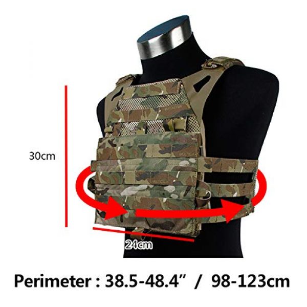 BGJ Airsoft Tactical Vest 5 TMC Tactical Vest Jump Plate Carrier JPC 2.0 Maritime Ver Ranger Green MOLLE Body Armor Molle Vest Hunting Airsoft Tactical Gear