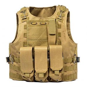 BGJ Airsoft Tactical Vest 1 BGJ Tactical Vest Airsoft Military Tactical Vest Molle Combat Attack Onboard Tactical Vest CS Outdoor Clothing Hunter Tactical Vest