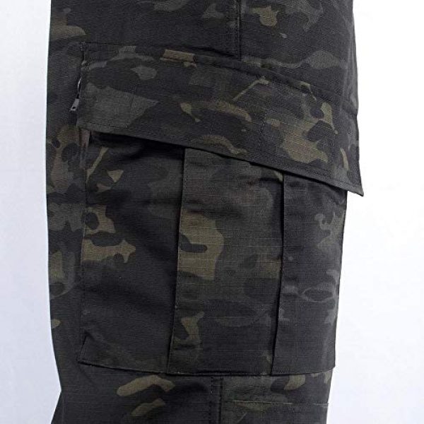 AKARMY Tactical Shirt 6 Unisex Lightweight Military Camo Tactical Camo Hunting Combat BDU Uniform Army Suit Set