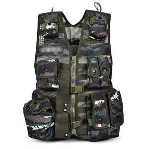 Armiya Airsoft Tactical Vest 1 Armiya Versatile Tactical Vest Removable Mesh Breathable Adjustable for Adult Outdoor