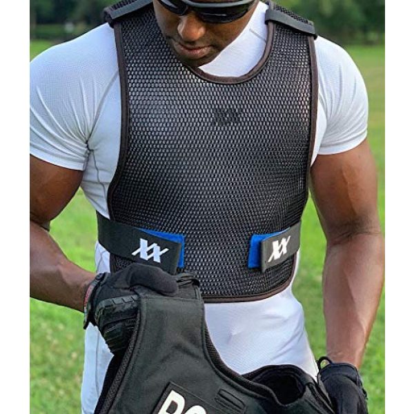 221B Tactical Airsoft Tactical Vest 3 221B Tactical Dry Cooling Vest - Body Armor Ventilation for Police, Military, Airsoft, Motorcycle, Paintball & Outdoor Games. Increase Air Flow Under Tactical Gear and Chest Rig/Carrier