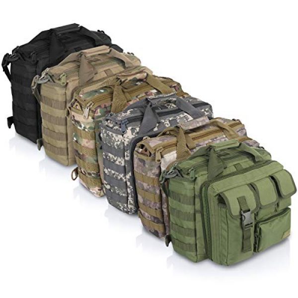 Sealantic Pistol Case 7 Sealantic Tactical Gun Range BagPistol Shooting Duffle BagPadded Shooting Range BagPistol Casesfor Firearm Accessories Storage Handguns and Ammo