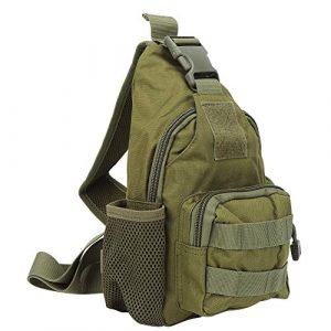 awstroe Tactical Backpack 1 awstroe Practical Tactics Bag, Wear Resistant Durable Shoulder Bag, Firm Cycling for Camping Hiking Walking