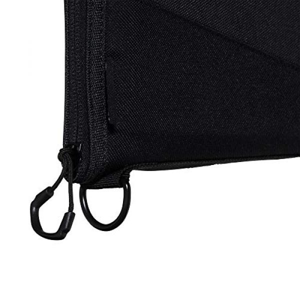 Allen Company Pistol Case 6 Allen Company 9 inch Auto-Fit 2.0 Handgun Case, Black