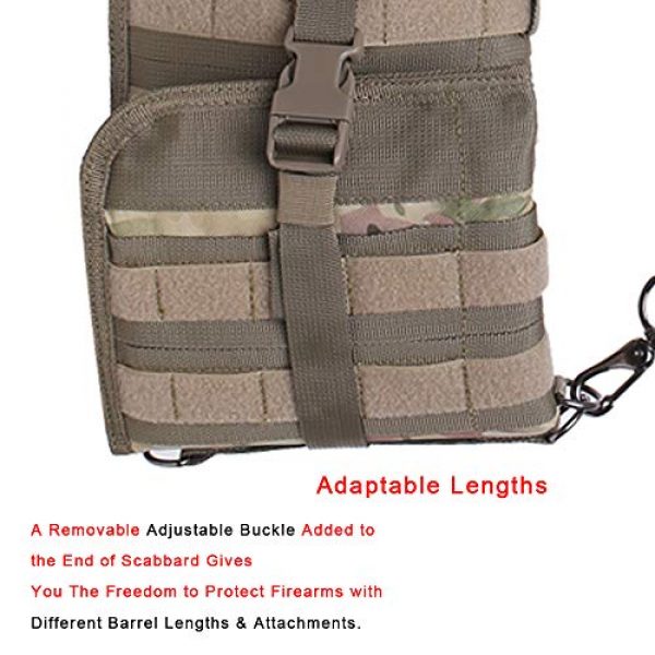 Kylebooker Rifle Case 3 Kylebooker Premium Tactical Shotgun Rifle Scabbard MOLLE Gun Case