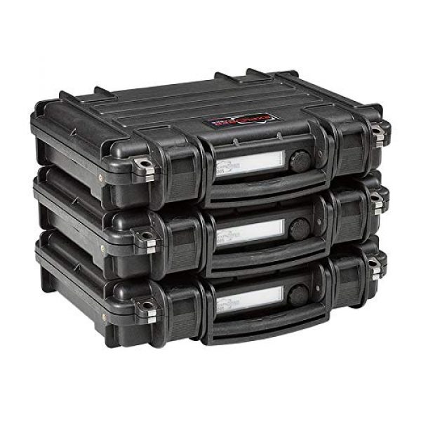 Explorer Cases Pistol Case 6 Explorer Cases 3005 Single Pistol Case W/Foam Equiv. Pelican P1075