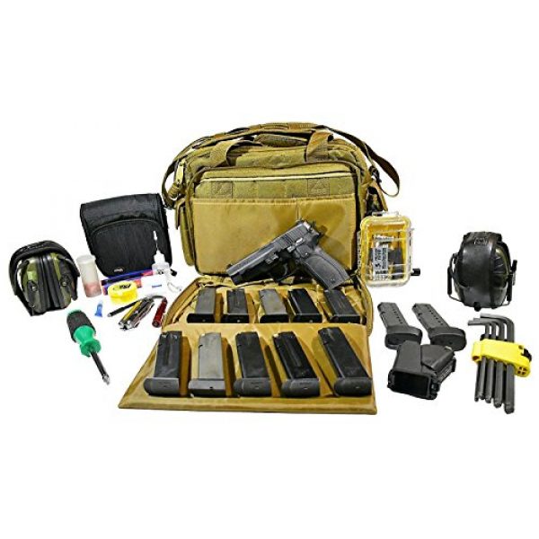 Explorer Cases Pistol Case 5 Explorer Tactical 12 Pistol Padded Gun and Gear Bag
