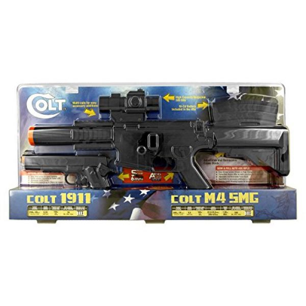 Maistruker Airsoft Rifle 2 Maistruker Colt M4 SMG and Colt 1911 Combo Airsoft Pack