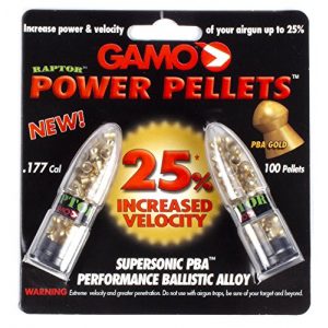 Gamo Air Gun Pellet 1 Gamo Air Gun Pellets PBA Raptor .177 Cal. Qty of 100