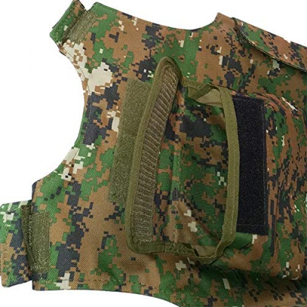 BGJ Airsoft Tactical Vest 5 BGJ Military Kids Camouflage Hunting Clothes CS Combat Equipment Tactical Army Vest Children Cosplay Costume Airsoft Sniper Uniform