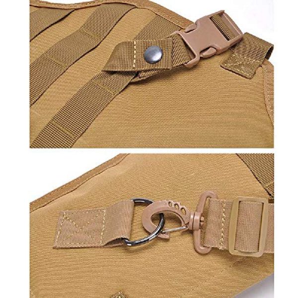 BGJ Rifle Case 7 Tactical 73cm Rifle Shotgun Scabbard Bag Backpack Military Gun Carry Case Holster Airsoft Assault Long Knife Hunting Bag Pack