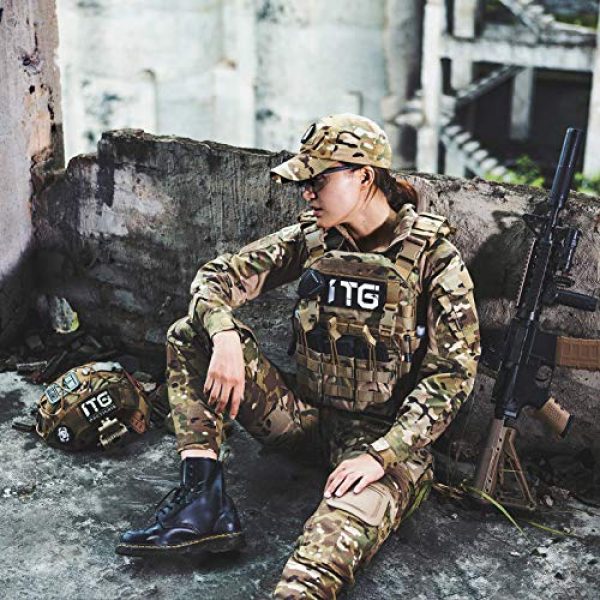 OneTigris Airsoft Tactical Vest 5 OneTigris Multicam Airsoft Vest & Low Profile Tactical Vest