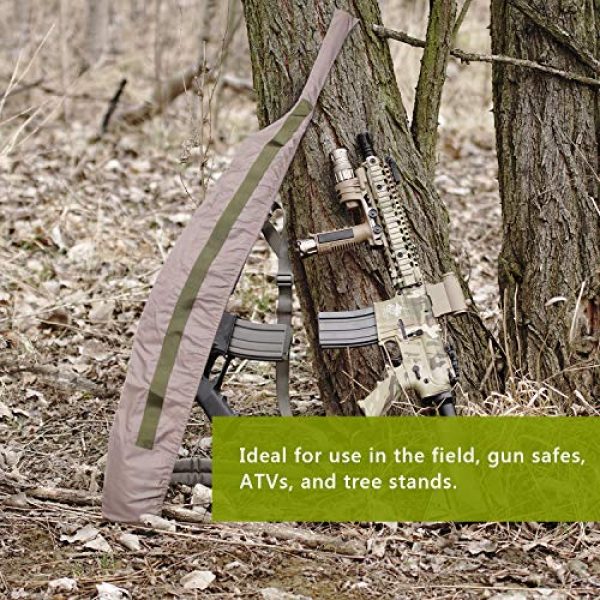 Coolrunner Rifle Case 7 Coolrunner Fast Case Gun Cover, Gun Covers for Rifles and Shotguns, Ultralight and Quick Access Design for Outdoor, Range, Shooting and Hunting, Packable Sleeve Guns 40"-55" in Length
