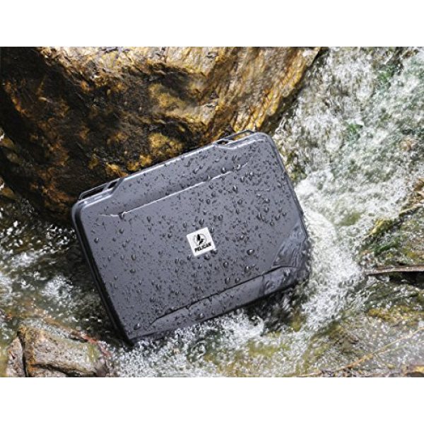Pelican Pistol Case 4 Pistol Case | Pelican P1075 Slim Profile Pistol Case (Black)