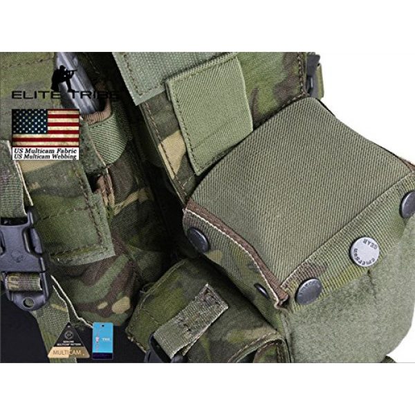 Elite Tribe Airsoft Tactical Vest 7 Elite Tribe Airsoft Military Molle Vest Combat Tactical LBT 1961A R Style Load Bearing Chest Rig