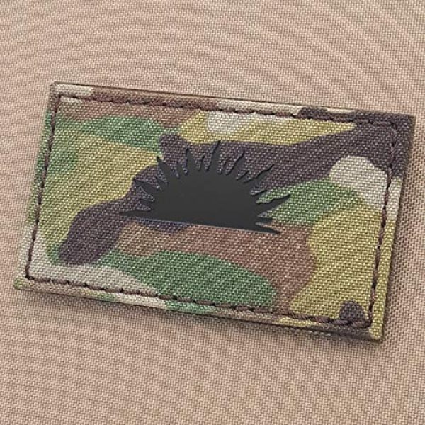 Tactical Freaky Airsoft Morale Patch 1 IR Traditional an Gal Gr©ine Irish Ireland Sunburst 2x3 5 OCP Tactical Morale Patch